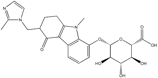 Ondansetron 8-D-glucuronide (mixture of isomers) Structure