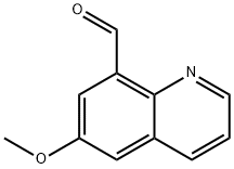 6-Methoxyquinoline-8-carbaldehyde Structure