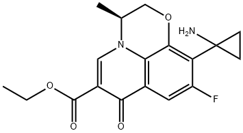 Pazufloxacin 구조식 이미지