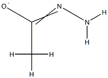 Hydrazyl,  1-acetyl-  (9CI) Structure