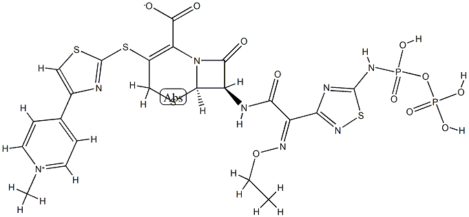 Ceftaroline Fosamil Impurity 7 Structure