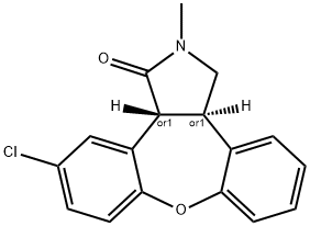 129385-59-7 trans-(+/-)-11-Chloro-2,3,3a,12b-tetrahydro-2-methyl-1H-dibenz[2,3:6,7]oxepino[4,5-c]pyrrol-1-one