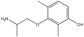 3-hydroxymexiletine Structure
