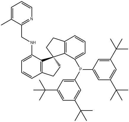 1298133-36-4 (R)-N-((3-Methylpyridin-2-yl)methyl)-7′-di(3,5-di-tert-butylphenyl)phosphino-1,1′-spirobiindanyl-7-amine