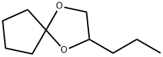 1,4-Dioxaspiro[4.4]nonane,2-propyl-(9CI) Structure