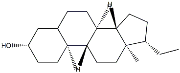 임신-3β-올 구조식 이미지