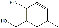 3-Cyclohexene-1-methanol,2-amino-5-methyl-(9CI) Structure