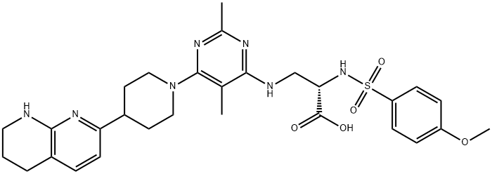 GLPG0187 Structure