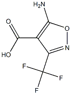 4-이속사졸카르복실산,5-아미노-3-(트리플루오로메틸)-(9CI) 구조식 이미지