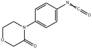 4-(4-Isocyanatophenyl)Morpholin-3-one   (4-(4-isocyanatophenyl)-3-Morpholinone) Structure