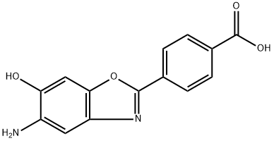 4-(5-Amino-6-hydroxybenzoxazol-2-yl)benzoic acid homopolymer Structure