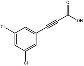 (3,5-DICHLORO-PHENYL)-PROPYNOIC ACID(WX191411) 구조식 이미지