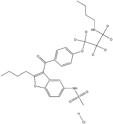 1346598-70-6 Desbutyl Dronedarone-d6 Hydrochloride