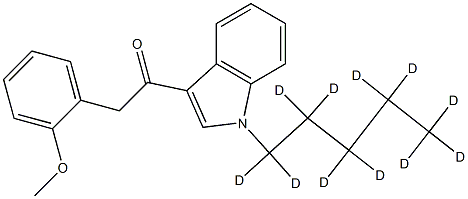 JWH 250-d11 Structure