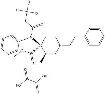 Lofentanil-d3 Oxalate Structure