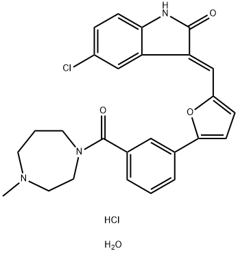 CX 6258 hydrochloride hydrate Structure