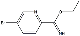 ethyl 5-bromopicolinimidate 구조식 이미지