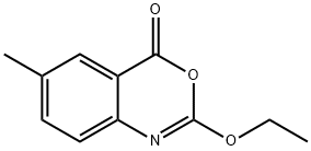 4H-3,1-Benzoxazin-4-one,2-ethoxy-6-methyl-(9CI) 구조식 이미지