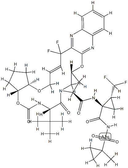 Glecaprevir Structure