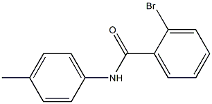 2-bromo-N-(4-methylphenyl)benzamide 구조식 이미지