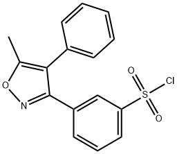 Valdecoxib 3'-Sulfonyl Chloride IMpurity Structure
