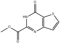 Methyl 4-oxo-3,4-dihydrothieno[3,2-d]pyrimidine-2-carboxylate Structure