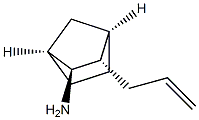 Bicyclo[2.2.1]heptan-2-amine, 3-(2-propenyl)-, (2-endo,3-exo)-(+)- (9CI) Structure