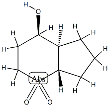 사이클로펜타[b]티오피란-4-올,옥타하이드로-,1,1-디옥사이드,(4-알파-,4a-ba-,7a-알파-)-(9CI) 구조식 이미지