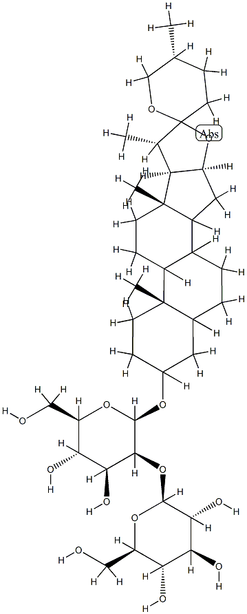 smilageninoside Structure
