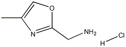 (4-Methyloxazol-2-Yl)Methanamine Hydrochloride(WX600286) 구조식 이미지