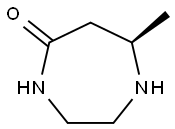 (7R)-HEXAHYDRO-7-METHYL-5-H-1,4-DIAZEPIN-5-ONE 구조식 이미지