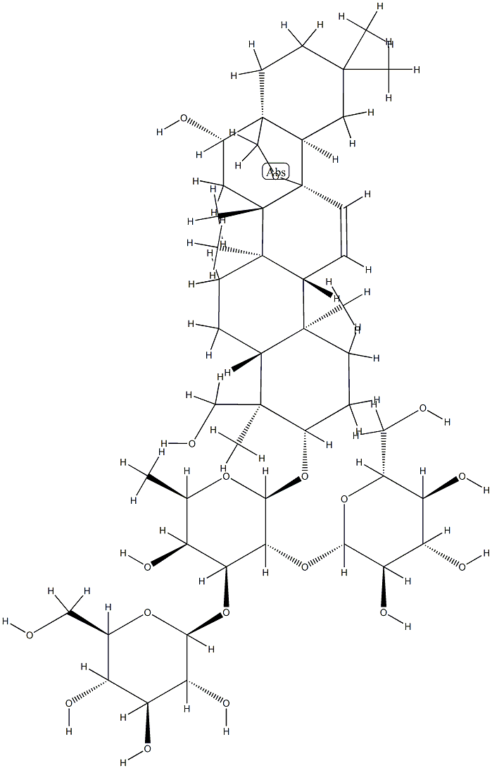 buddlejasaponin IV Structure