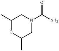 4-Morpholinecarboxamide,2,6-dimethyl-(9CI) Structure