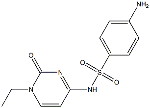 Sulfacytine Structure