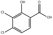 3,4-dichloro-2-hydroxybenzoic acid Structure