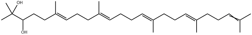 Squalene-2,3-diol Structure