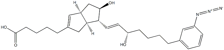 19-(3-azidophenyl)-20-norisocarbacyclin Structure