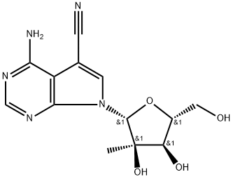 141232-24-8 4-Amino-7-(2-C-methyl-beta-D-ribofuranosyl)-7H-pyrrolo[2,3-d]pyrimidine-5-carbonitrile