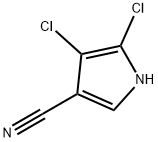 1H-피롤-3-카르보니트릴,4,5-디클로로-(9CI) 구조식 이미지