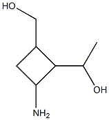 1,2-Cyclobutanedimethanol,3-amino-alpha2-methyl-(9CI) Structure