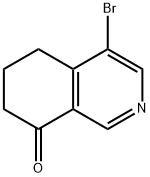 4-BROMO-6,7-DIHYDROISOQUINOLIN-8(5H)-ONE(WXC07920) 구조식 이미지