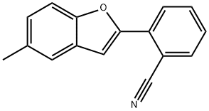 2-(5-methylbenzofuran-2-yl)benzonitrile(WXC05923) Structure