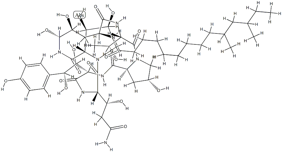 pneumocandin D(0) Structure