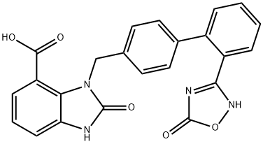 O-Desethyl Azilsartan 구조식 이미지