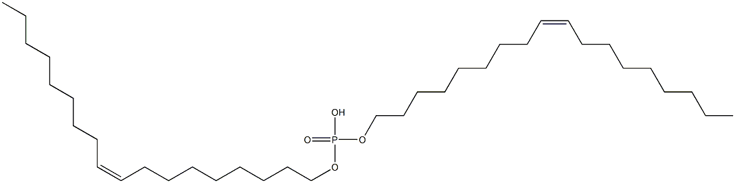 dioleyl hydrogen phosphate Structure