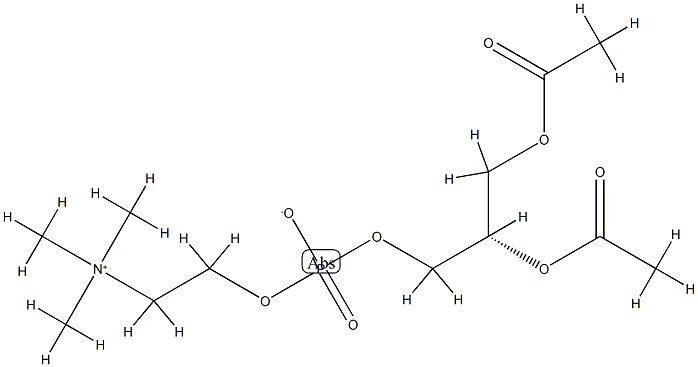 3,5,9-Trioxa-4-phosphaundecan-1-aminium,7-(acetyloxy)-4-hydroxy-N,N,N-trimethyl-10-oxo-,innersalt,4-oxide,(S)-(9CI] 구조식 이미지