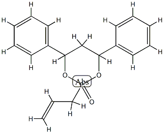 4,6-diphenyl-2-(2-propenyl)-1,3-dioxa-2-phosphorinane 2-oxide 구조식 이미지