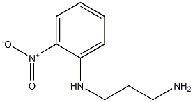 N-(2-nitrophenyl)propane-1,3-diamine 구조식 이미지