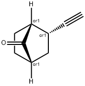Bicyclo[2.2.1]heptan-7-one, 2-ethynyl-, (1R,2R,4S)-rel- (9CI) Structure