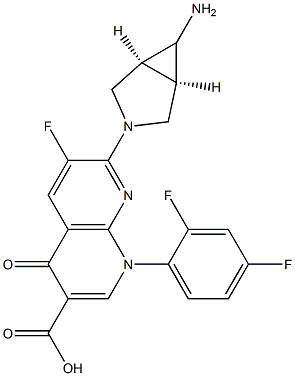 trovafloxacin Structure